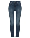 Nope Woman Jeans Blue Size 25 Cotton, Elastane In Blue