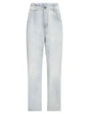 Nora Barth Woman Denim Pants Blue Size 27 Cotton In Blue