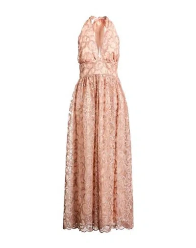 Nora Barth Woman Maxi Dress Blush Size 10 Polyamide, Viscose, Elastane In Pink