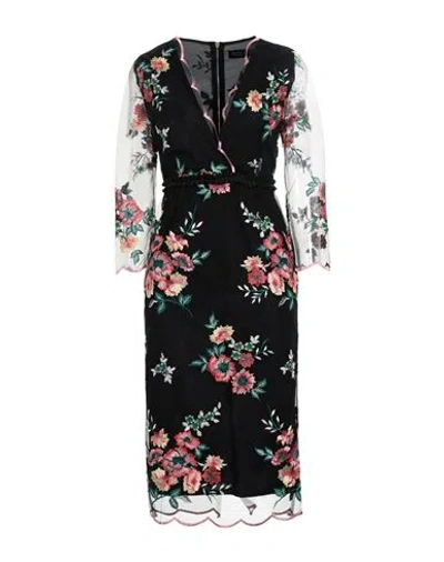 Nora Barth Woman Midi Dress Black Size 8 Polyamide