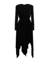 Nora Barth Woman Midi Dress Black Size 6 Viscose, Polyamide, Elastane In Black