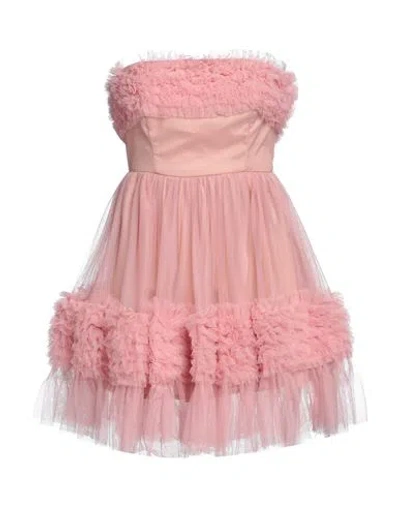 Nora Barth Woman Mini Dress Pink Size 4 Polyester