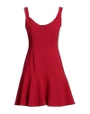 Nora Barth Woman Short Dress Red Size 8 Polyester In Red