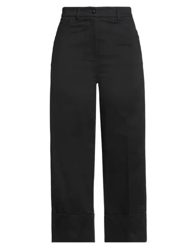 Nora Barth Woman Pants Black Size 12 Cotton