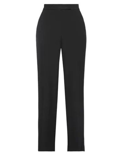 NORA BARTH NORA BARTH WOMAN PANTS BLACK SIZE 8 POLYAMIDE, VISCOSE, ELASTANE