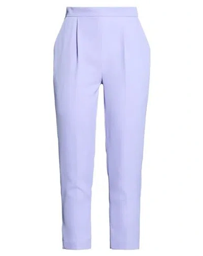 Nora Barth Woman Pants Lilac Size 12 Polyester, Viscose, Elastane In Purple