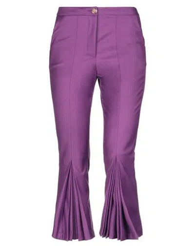 Nora Barth Casual Pants In Purple