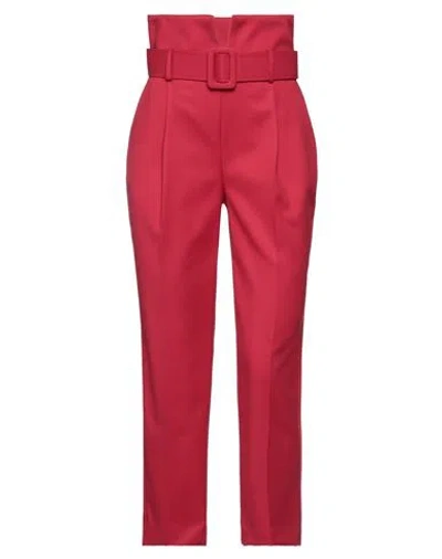 Nora Barth Woman Pants Red Size 4 Polyester, Viscose, Elastane