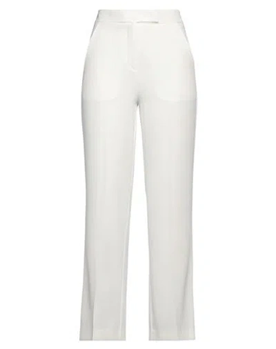 Nora Barth Woman Pants White Size 6 Polyamide, Viscose, Elastane