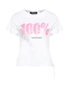 Nora Barth Woman T-shirt White Size L Polyester
