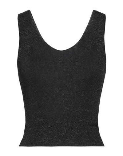 Nora Barth Woman Top Black Size Onesize Viscose, Polyamide