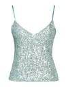 Nora Barth Woman Top Light Green Size 4 Nylon, Elastane In Green