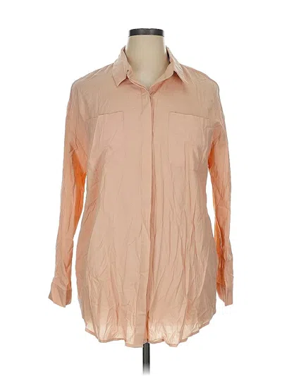 Pre-owned Noracora Long Sleeve Blouse In Orange