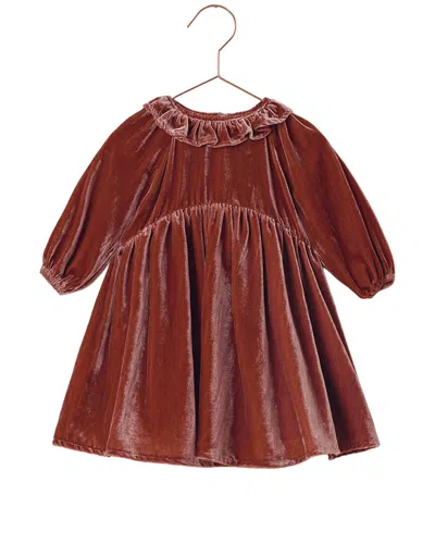 Noralee Kids'  Adeline Dress In Brown