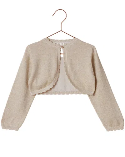 Noralee Kids'  Bolero Sweater In White