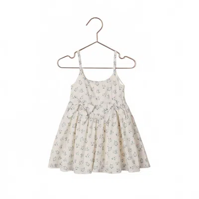 Noralee Kids' Girl's Betsy Dress In Summer Ditsy In Gray