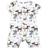 Norani Baby Organic Romper In Dogs