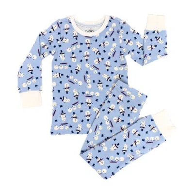 NORANI NORANI KIDS ORGANIC TWO-PIECE PAJAMA SET