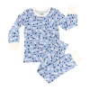 Norani Kids Organic Two-piece Pajama Set In Blue