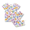 Norani Kids Organic Two-piece Pajama Set In Butterflies