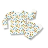Norani Kids Organic Two-piece Pajama Set In Dinosaurs