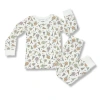 Norani Kids Organic Two-piece Pajama Set In Paris