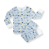 Norani Kids Organic Two-piece Pajama Set In Space Bears