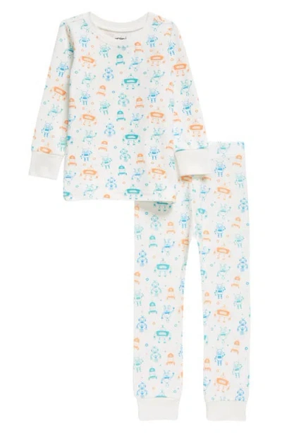 Norani Babies'  Kids Organic Two-piece Pajama Set In Multi
