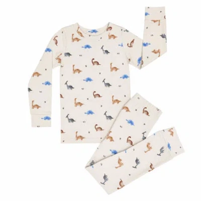 Norani Kids'  Modal Pajamas In White