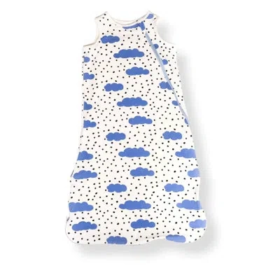 Norani One & Done Sleep Sack In Blue Clouds, Large (18-36 Months)