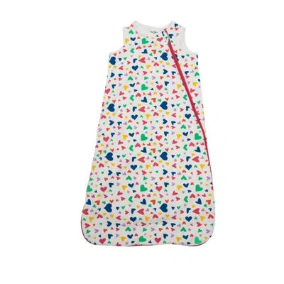Norani One & Done Sleep Sack In Colorful Hearts, Large (18-36 Months)