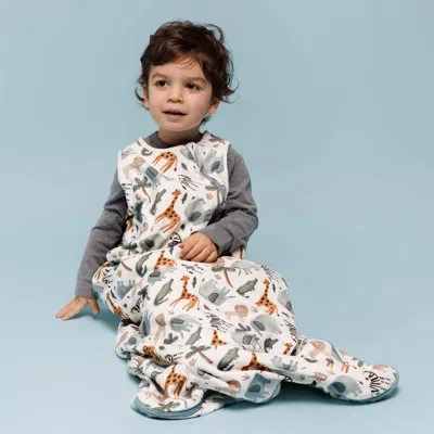 Norani One & Done Sleep Sack In Safari Animals, Small/medium (6-18 Months)