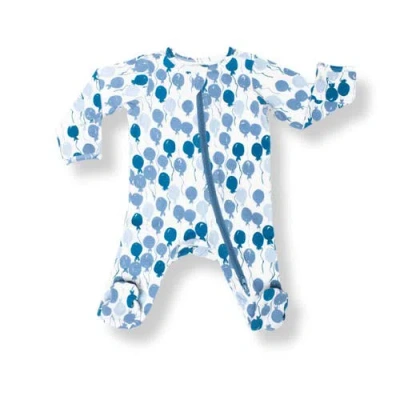 NORANI NORANI ORGANIC COTTON ZIP FOOTIE