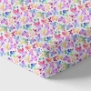 Norani Organic Fitted Crib Sheet In Butterflies