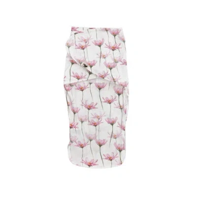 Norani Babies'  Organic Snugababe Swaddle Sleep Pod With Arm Inserts In Pink