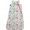 Norani Organic Snugababe Swaddle Sleep Pod With Arm Inserts In Rainbow Hearts