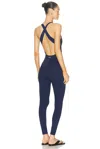 Norba Crossback Leotard In Blue