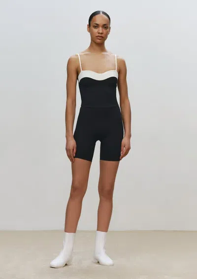 Norba Curve Jumpsuit In Black