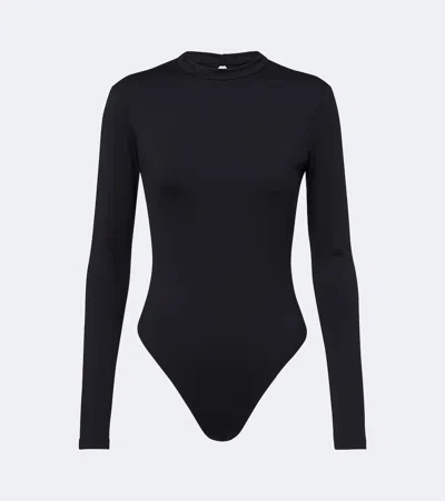 Norba Cutout Bodysuit In Schwarz