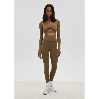 Norba Essential Legging In Brown