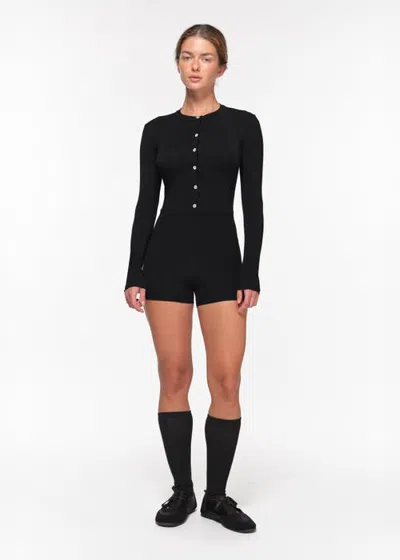 Norba Gigi Romper In Black