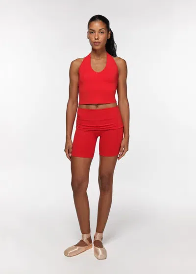 Norba Harper Top In Red