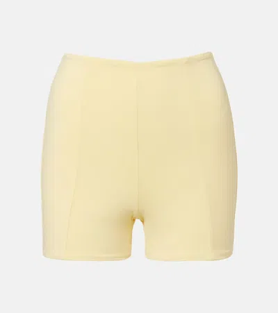 Norba Lounge Biker Shorts In Red