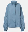 Norba Shell Cotton-blend Jacket In Blue