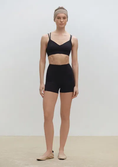 Norba Strappy Bralette In Black