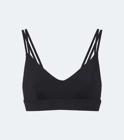 Norba Strappy Sports Bra In Black