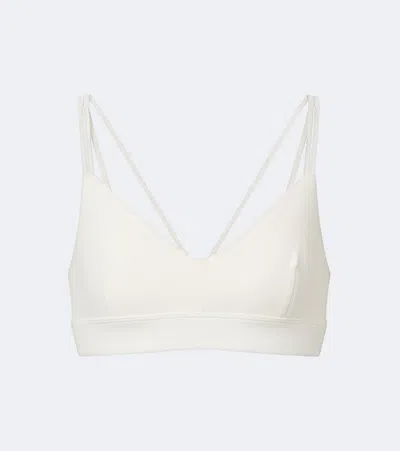Norba Strappy Sports Bra In White