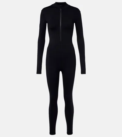 Norba Zip-up Catsuit In Black