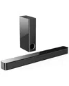 Norcent Black Mamba Series 25in 120w Bluetooth Sound Bar With Sub-woofer In Black