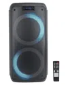 Norcent Dual 6.5in Portable Party Bluetooth Speaker In Black